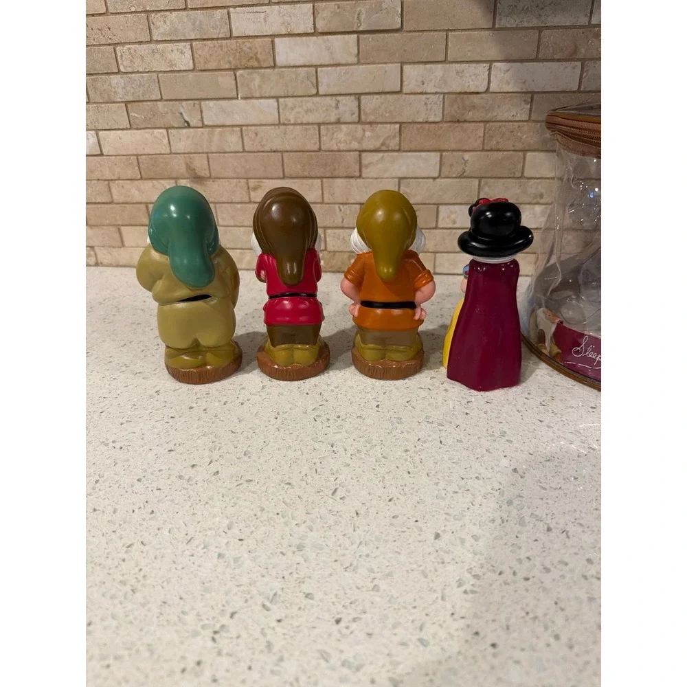 Disney Seven Dwarfs Vinyl Figure Set 5‎ Inches